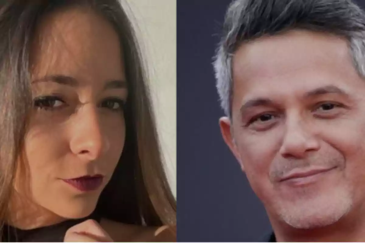 Dos personas posan en primer plano, una mujer a la izquierda con cabello largo y suelto y un hombre a la derecha con cabello corto y canoso, ambos miran a la cámara.