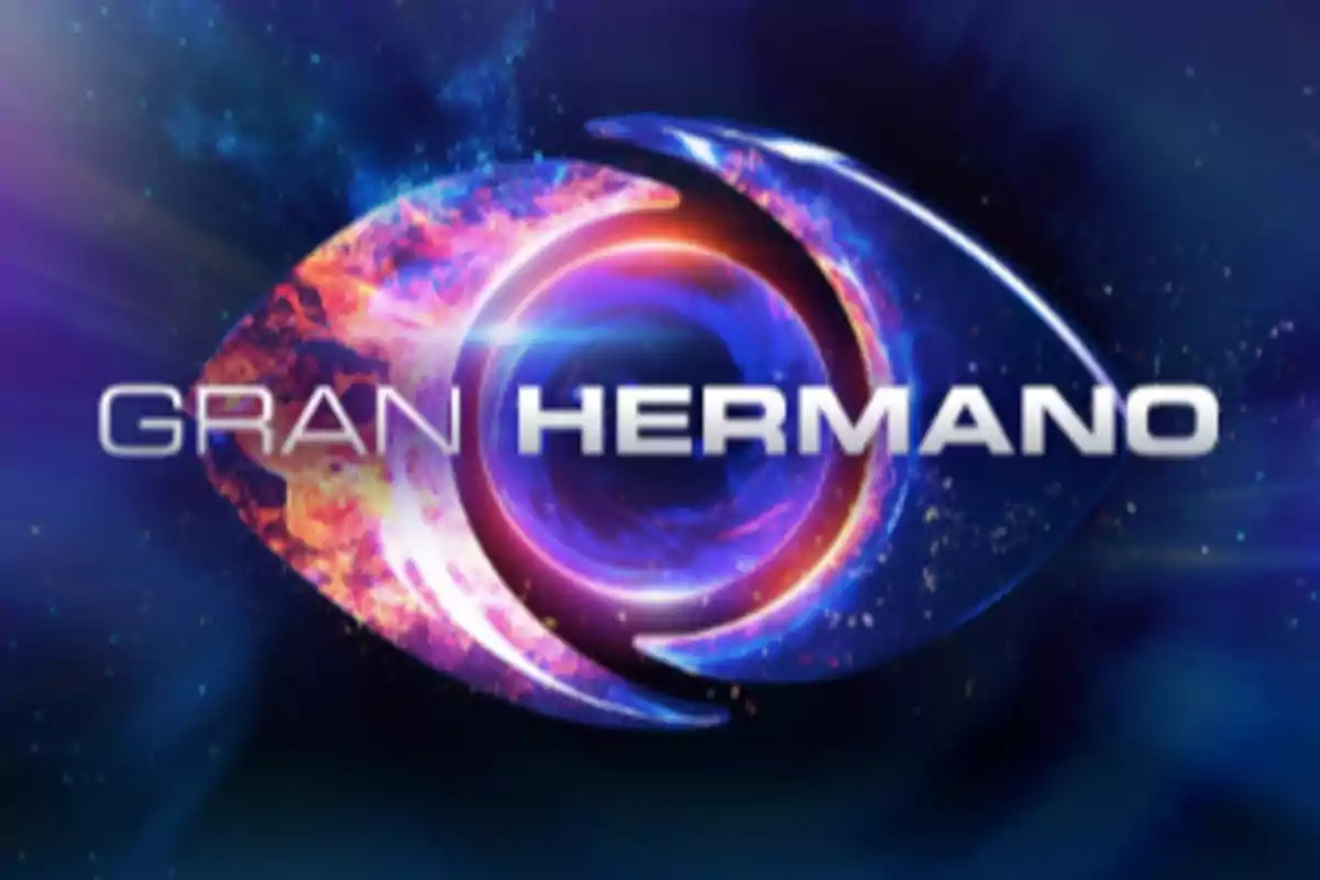Colorful Big Brother logo with a stylized eye and dark blue background