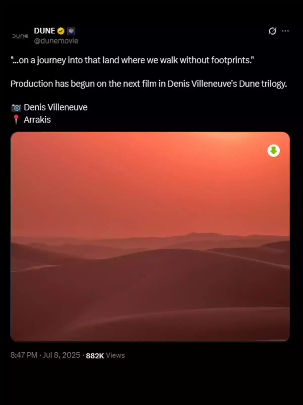 Landscape of reddish dunes under a sky of the same hue, evoking a desertic and mysterious atmosphere Landscape of reddish dunes under a sky of the same hue, evoking a desertic and mysterious atmosphere