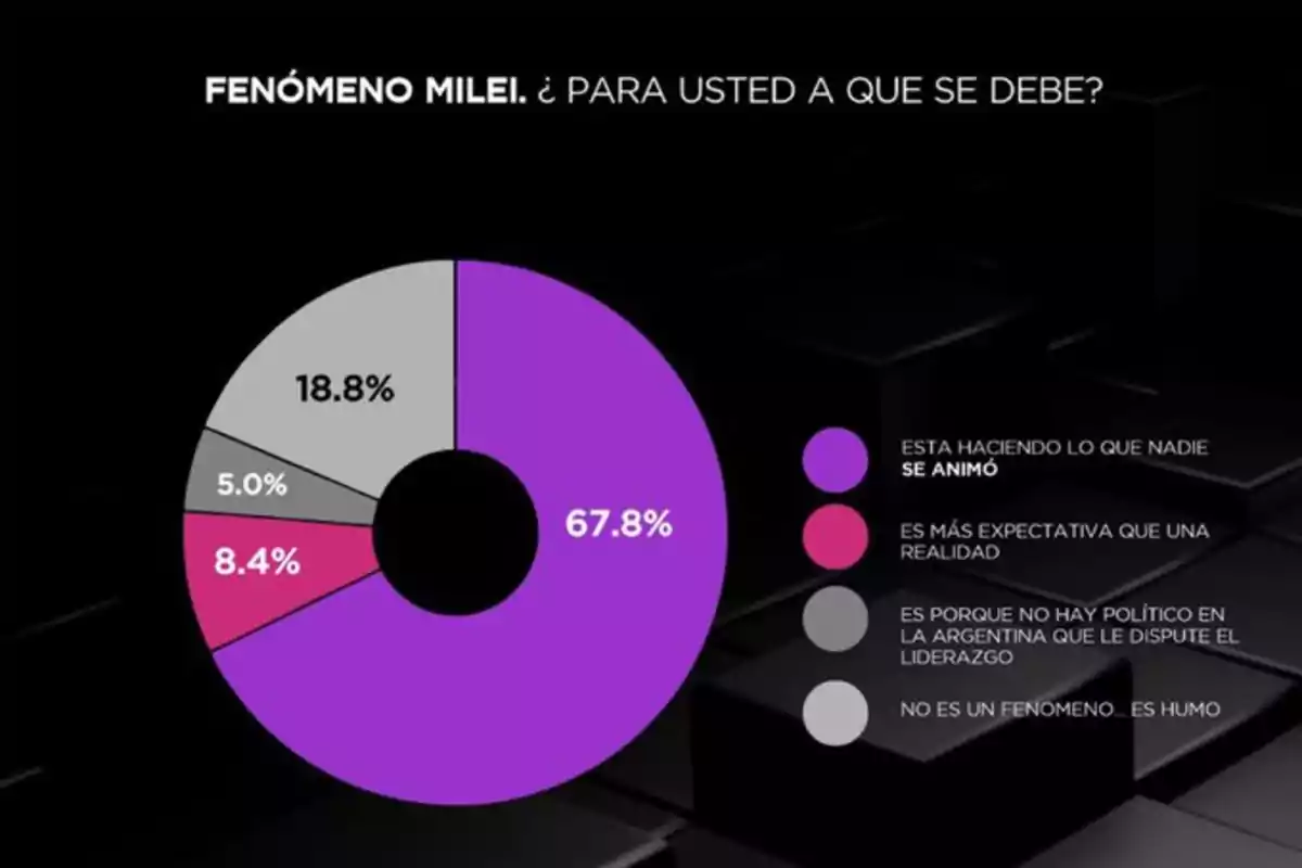Gráfico circular titulado 