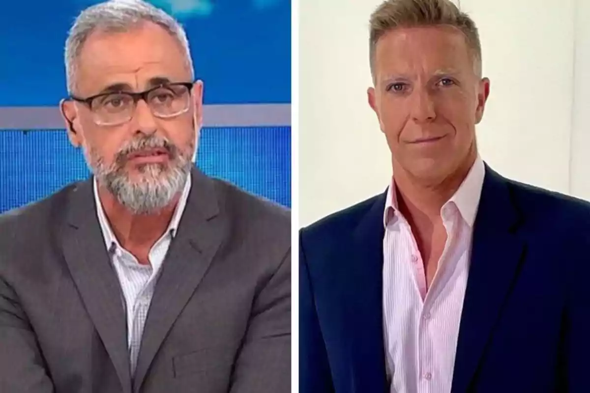 Two men wearing jackets pose in different settings, one with a beard and glasses and the other with short blond hair.