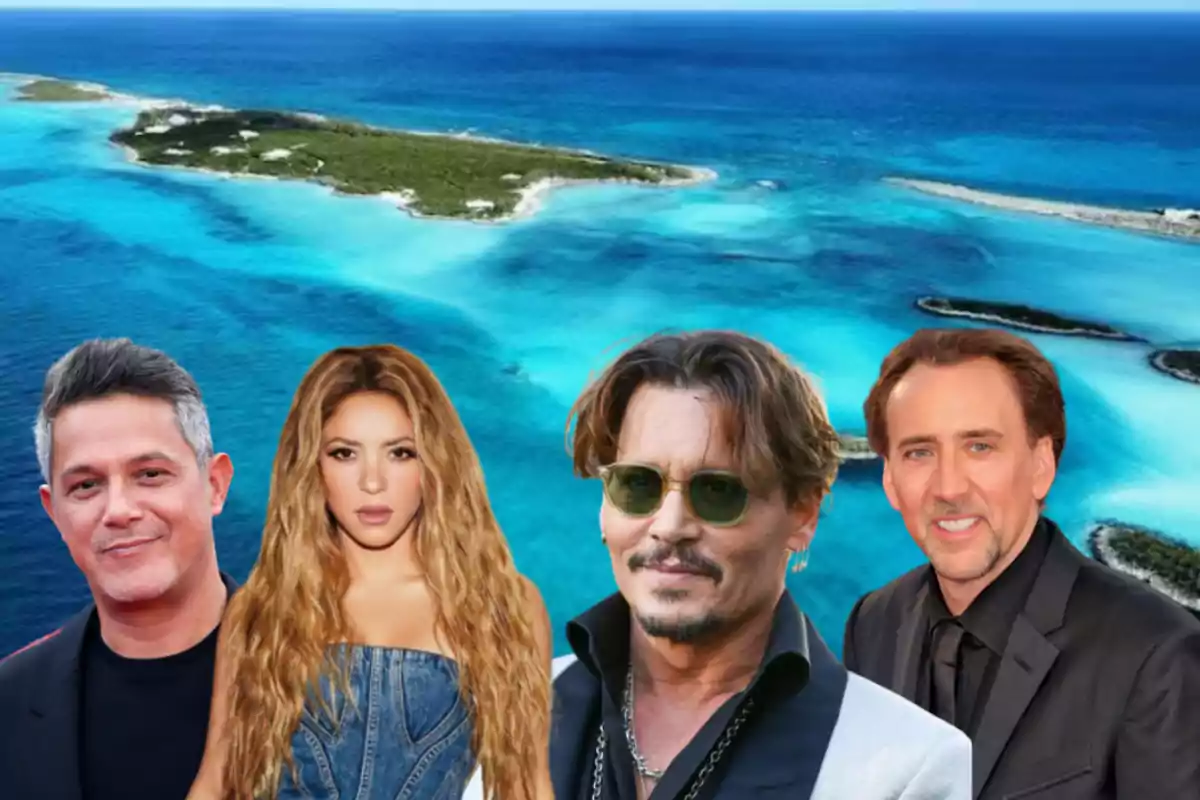 famosos islas privadas