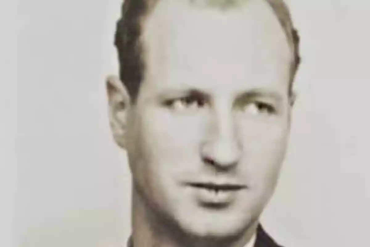Old portrait of a young man with short hair and a serious expression Old portrait of a young man with short hair and a serious expression