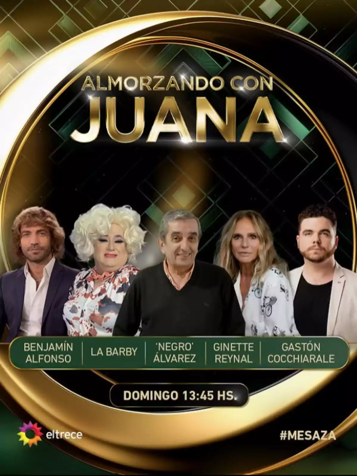 Five guests pose for the promotion of the show Five guests pose for the promotion of the show