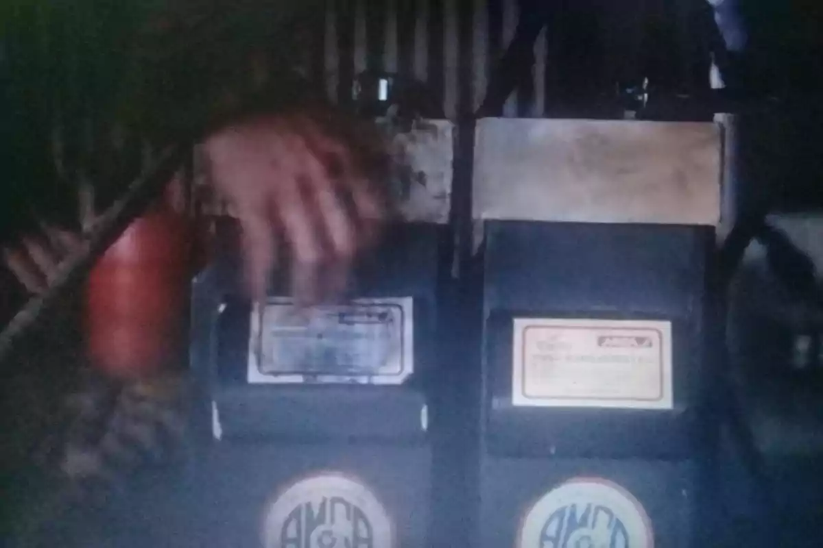 Baterías Forbat utilizadas en una escena de Baterías Forbat utilizadas en una escena de