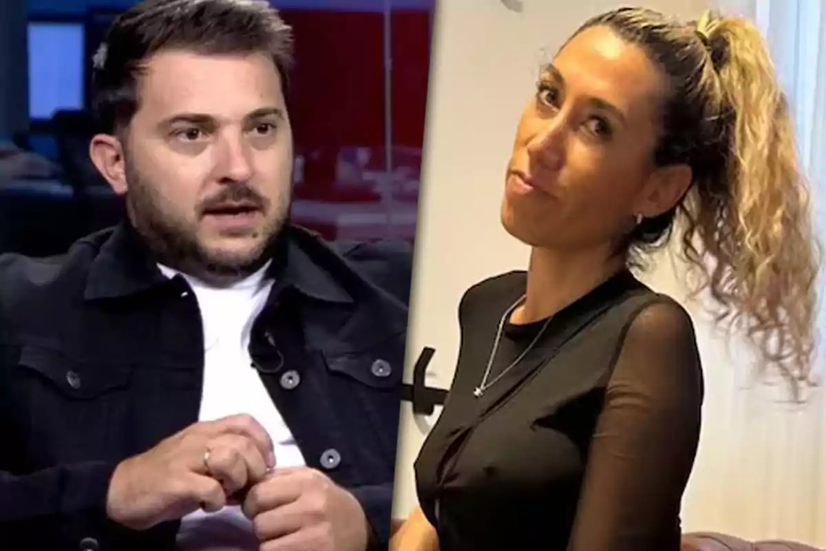 Dos personas posando en diferentes entornos, una en un estudio y otra en un interior con luz natural.