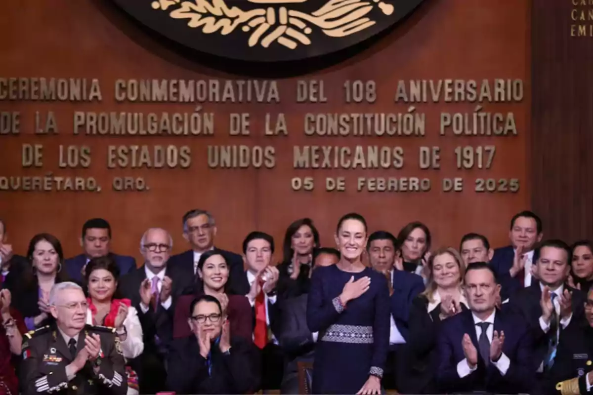 Conmemoración del 108 Aniversario de la Constitución Política de 1917 en Querétaro