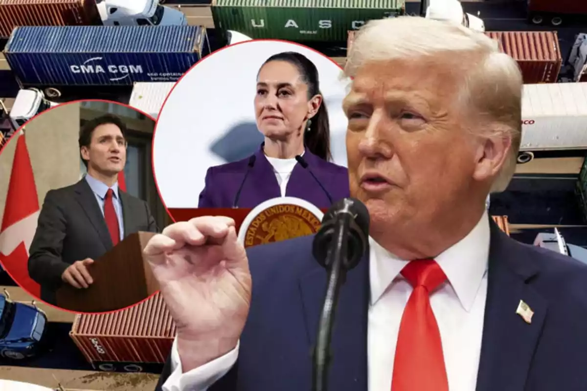 Trump brinda alternativa a los empresarios ante los aranceles impuestos a México y Canadá: "Si producen en EU, no habrá aranceles".