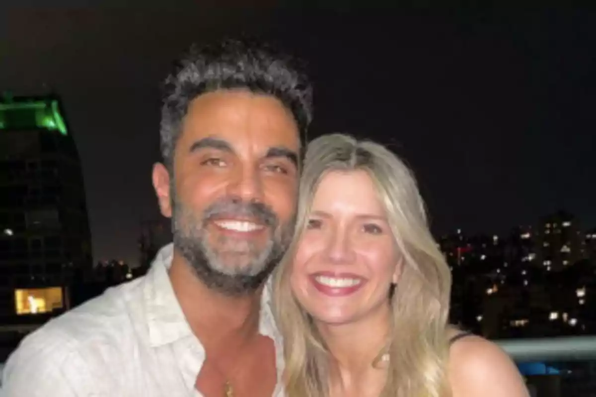 Foto del rostro de una pareja