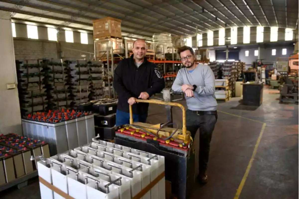Marcos y Juan Pablo Forneto, actuales titulares de la pyme cordobesa Forbat