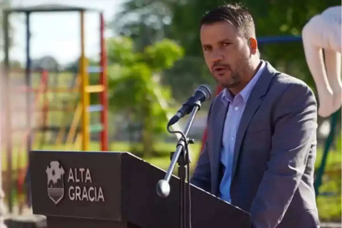 Marcos Torres, intendente de Alta Gracia