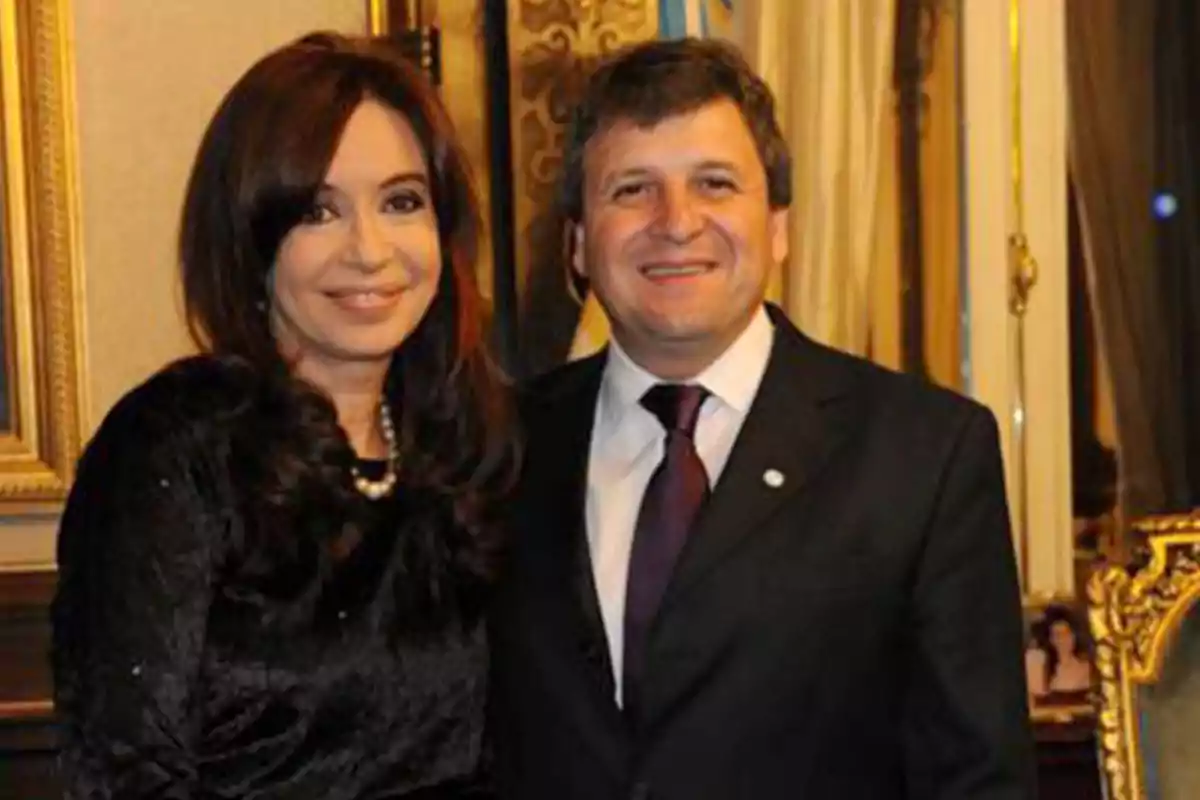 Francioni y la doblemente condenada por corrupción, Cristina Fernández de Kirchner Francioni y la doblemente condenada por corrupción, Cristina Fernández de Kirchner