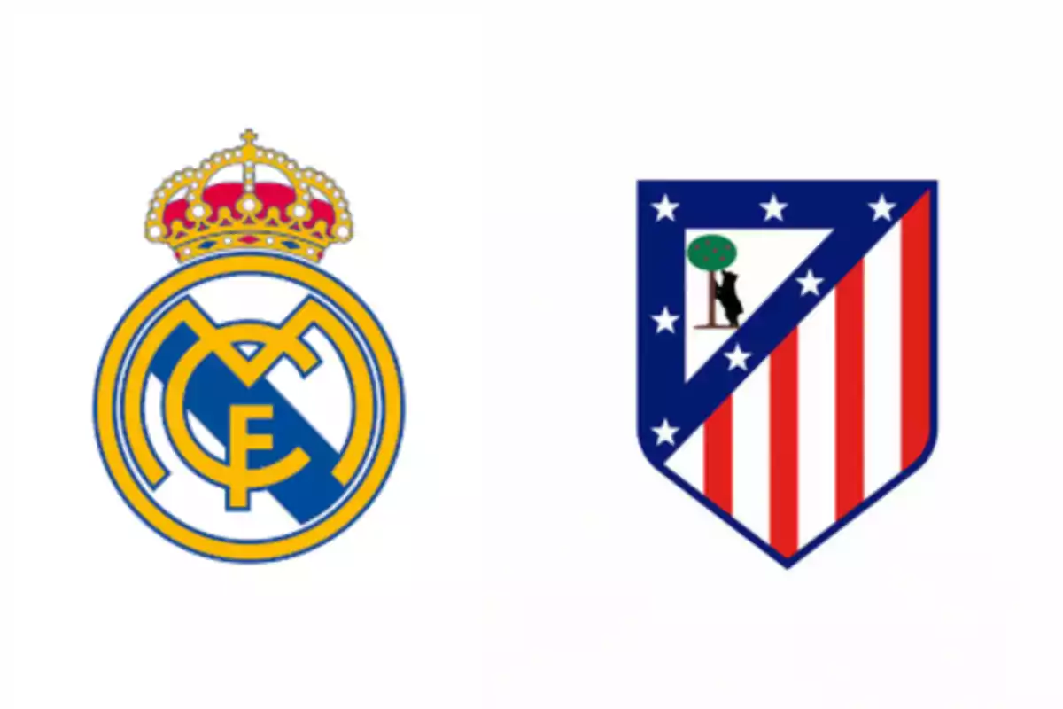 Escudos de dos equipos de fútbol españoles.