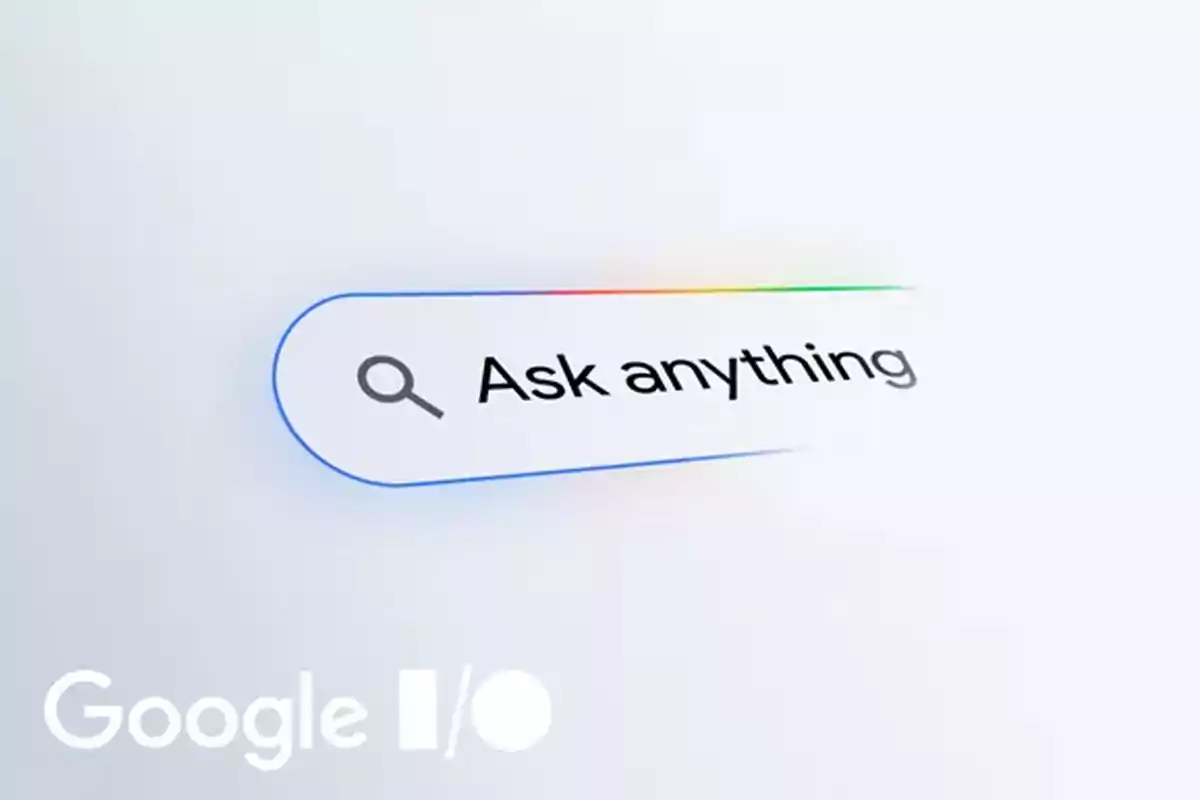 A search bar with the text A search bar with the text