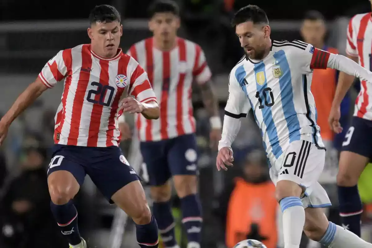 Hoy a las 20.30hs Paraguay vs Argentina