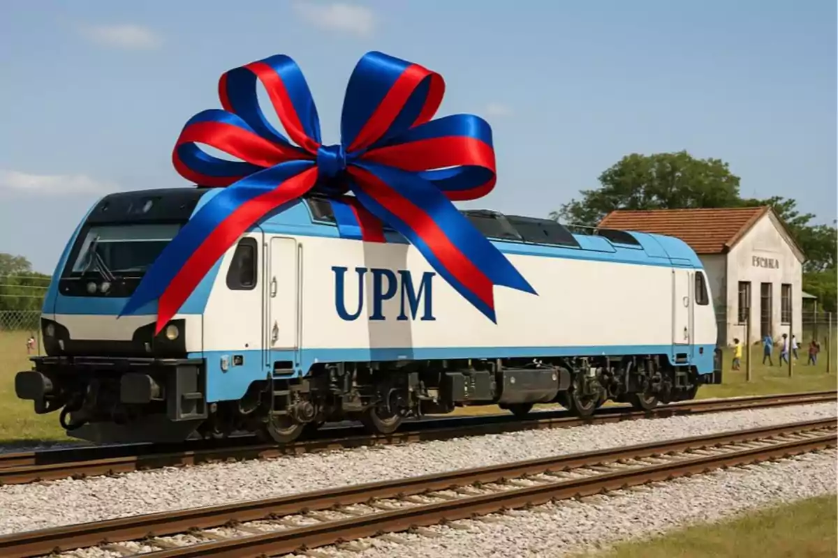 A train with the A train with the