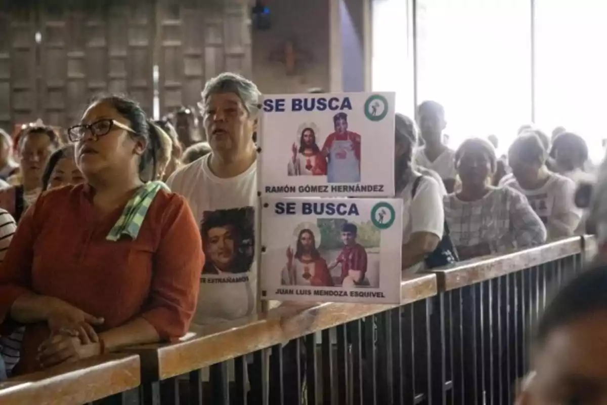 Misa de desaparecidos en la Basílica de Nuestra Señora de Guadalupe Misa de desaparecidos en la Basílica de Nuestra Señora de Guadalupe