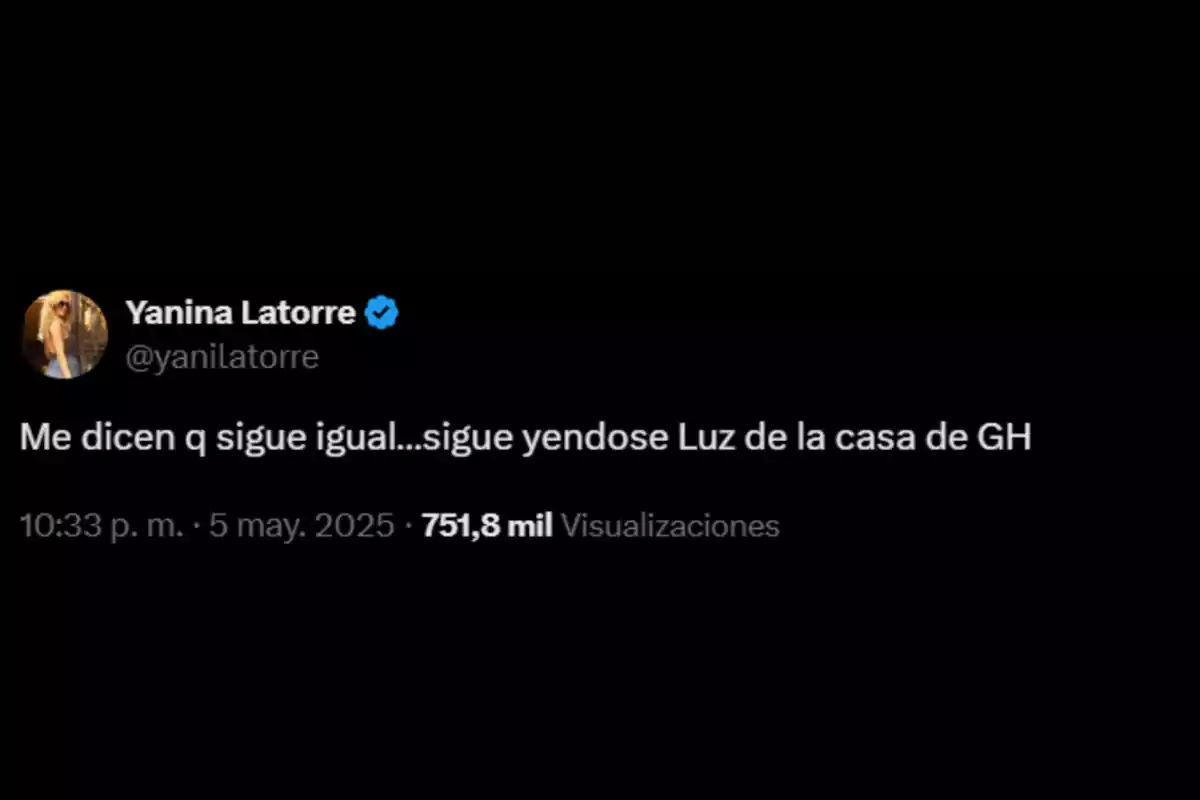 A social media post from a verified person mentioning that someone keeps leaving a place called A social media post from a verified person mentioning that someone keeps leaving a place called
