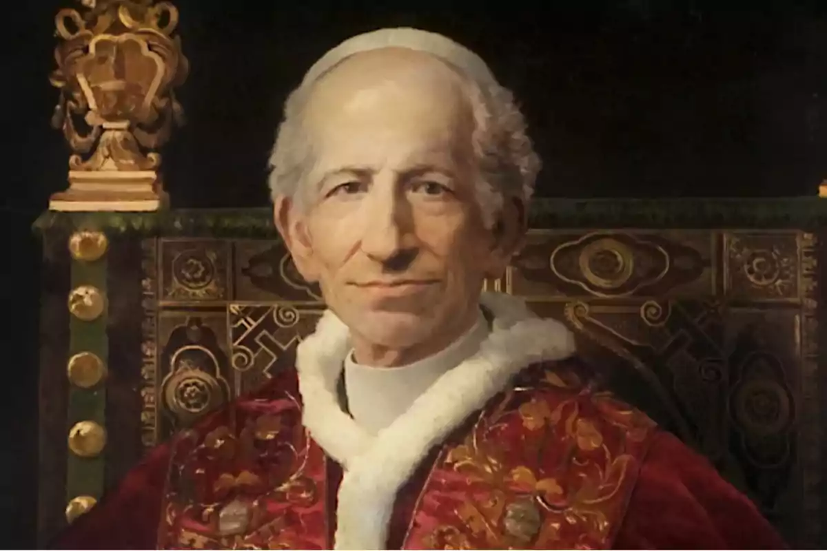 Un hombre mayor con vestimenta ceremonial y un fondo decorativo. Un hombre mayor con vestimenta ceremonial y un fondo decorativo.