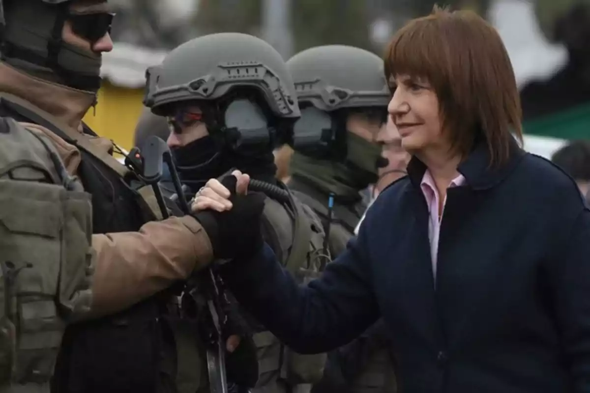 Patricia Bullrich cambió a los líderes de Gendarmeria