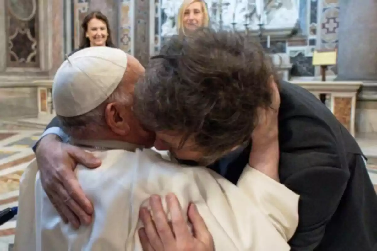 Pope Francis and Milei Pope Francis and Milei