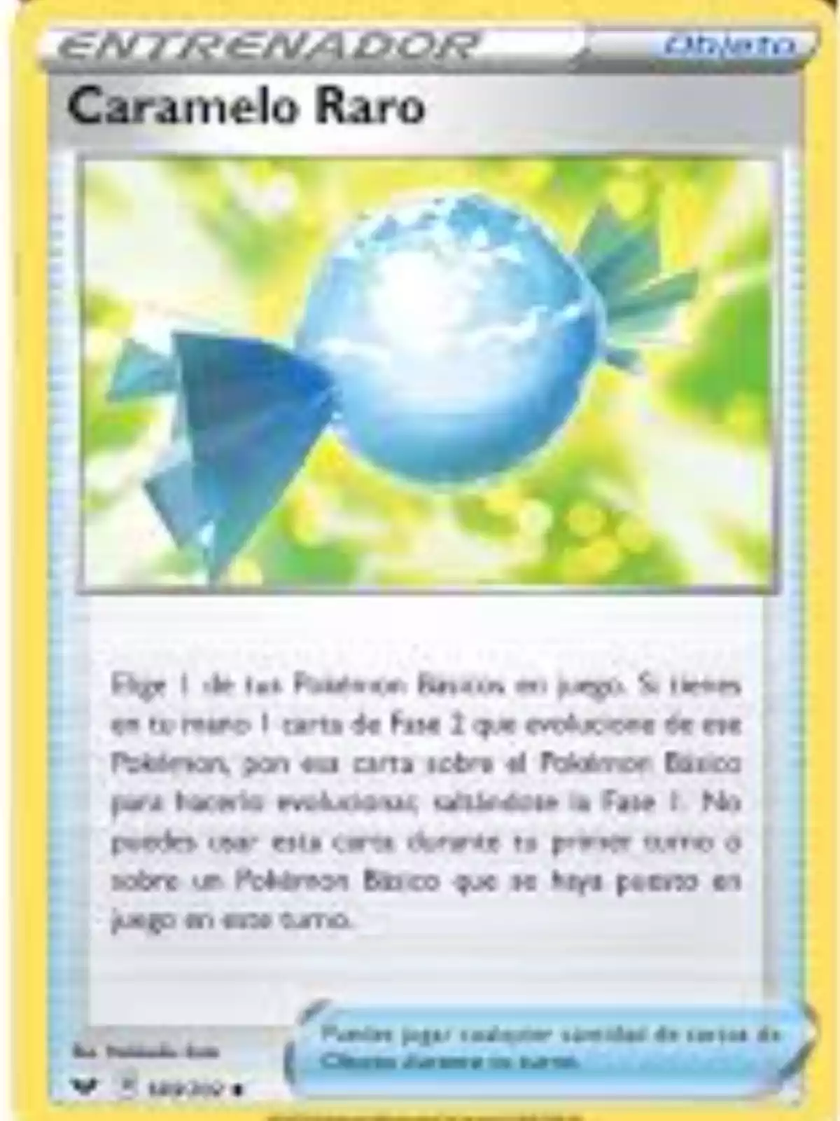 Carta de entrenador de Pokémon llamada Carta de entrenador de Pokémon llamada