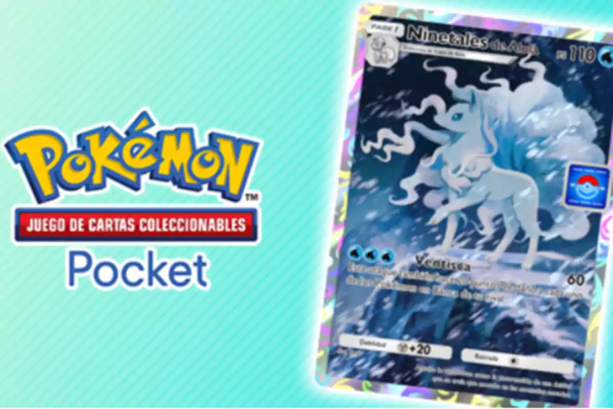 Image of a Pokémon card featuring Alolan Ninetales and the Pokémon Trading Card Game logo.