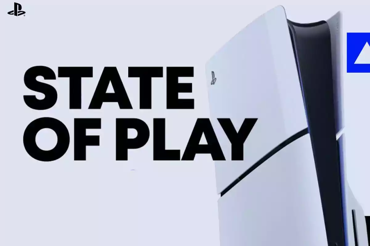 PlayStation 5 console next to the text 