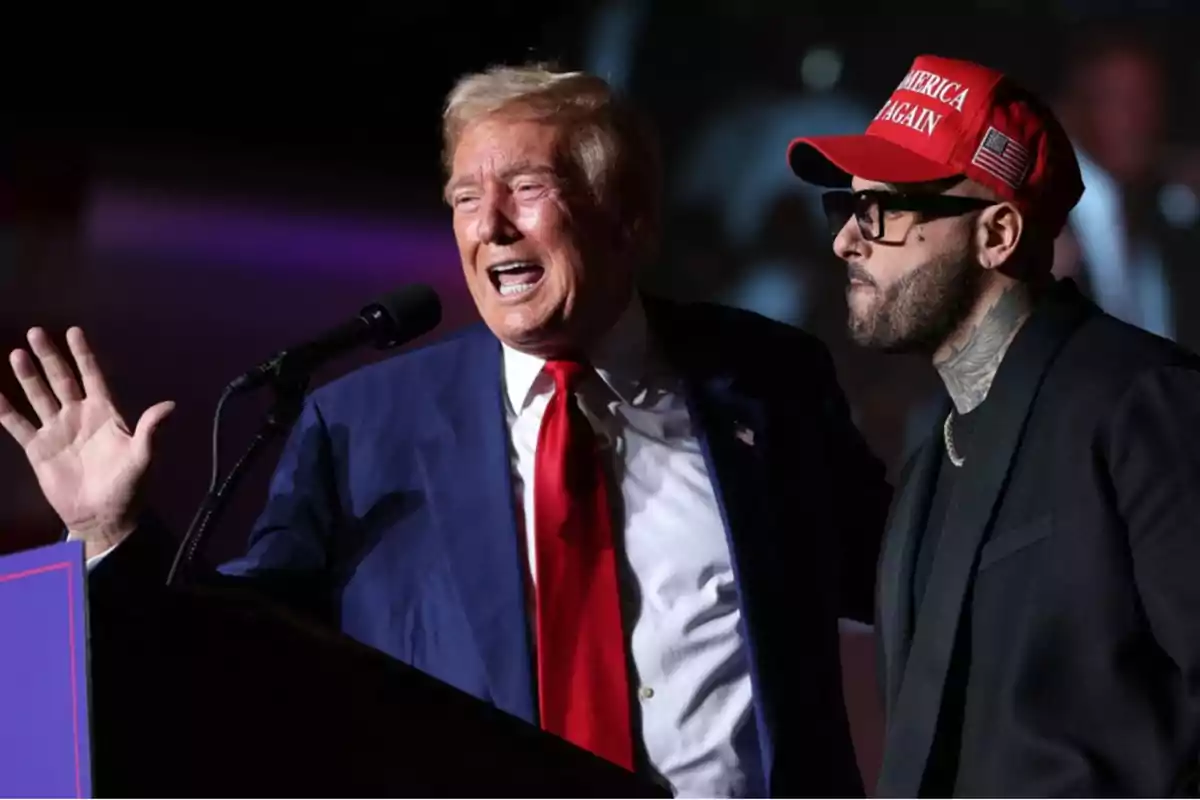 Duelo entre Maná y Nicky Jam: cuál fue la reacción de los mexicanos al apoyo a Trump