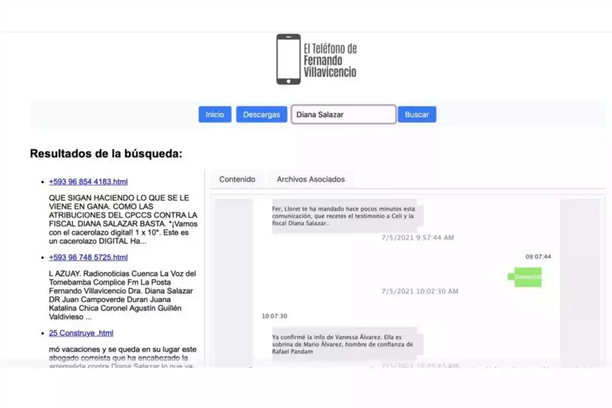 Una captura de pantalla de un sitio web titulado 